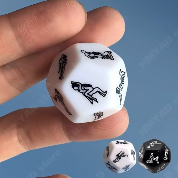 Dés sexuel à 12 faces