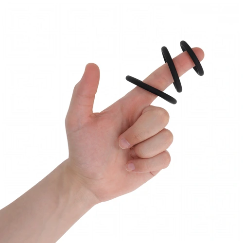 Anneau de pénis en silicone pour homme